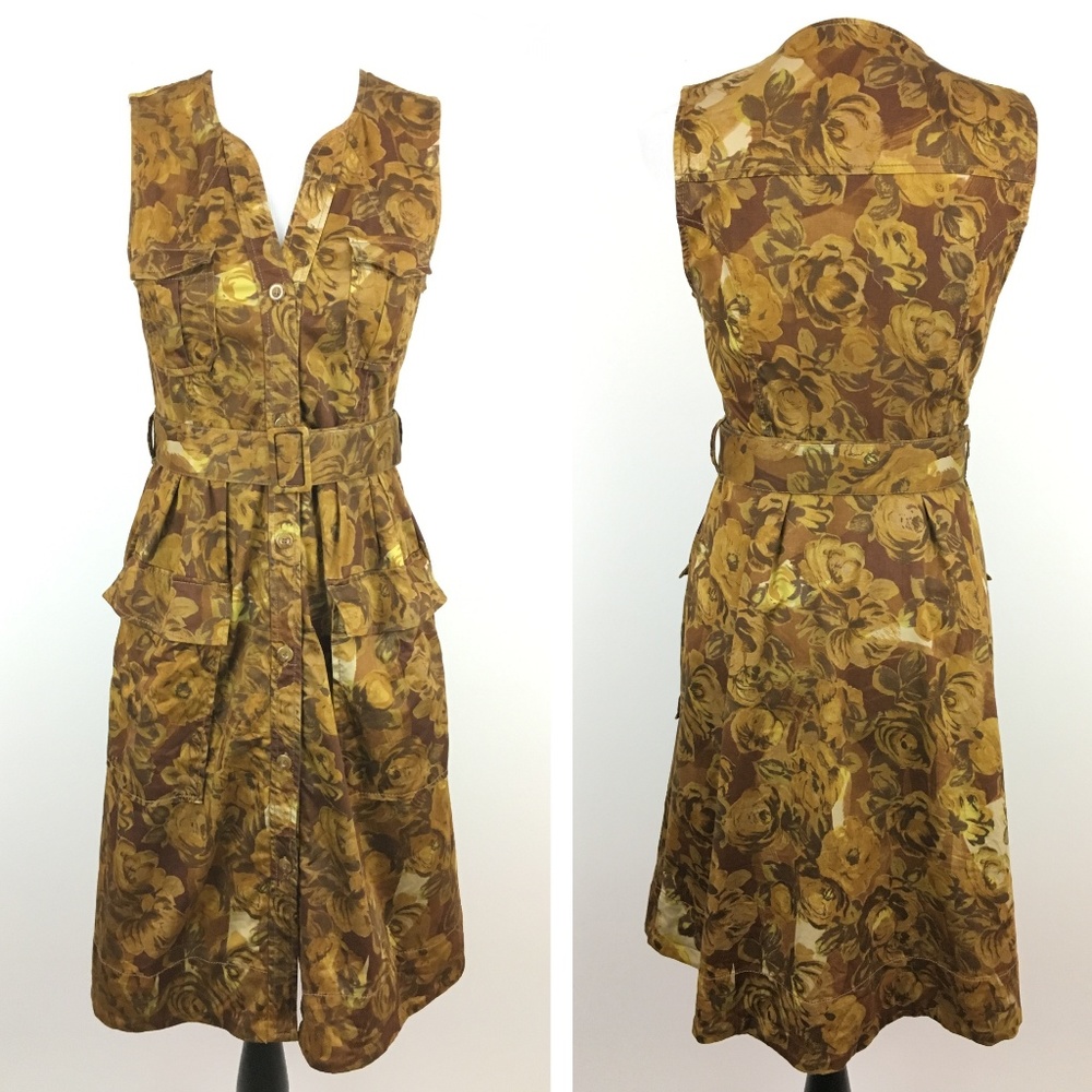 Anthropologie Soeurs Brassica Dress Gem